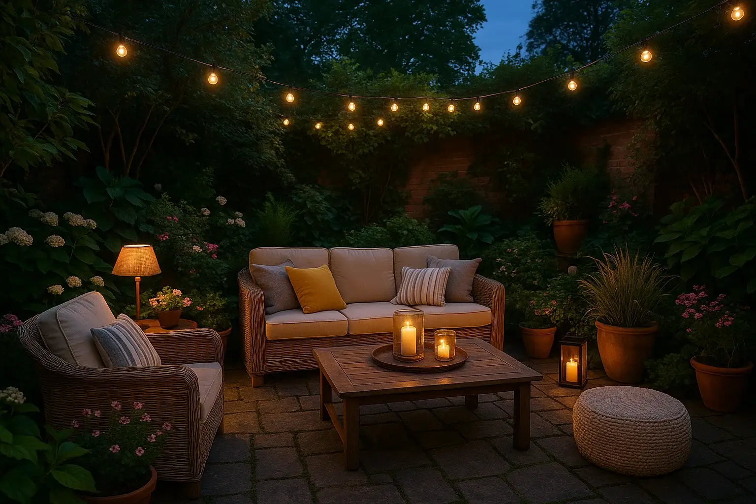 Garden furniture example