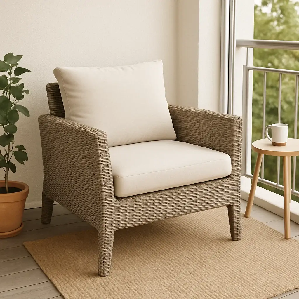 Minimalist Rattan Chair