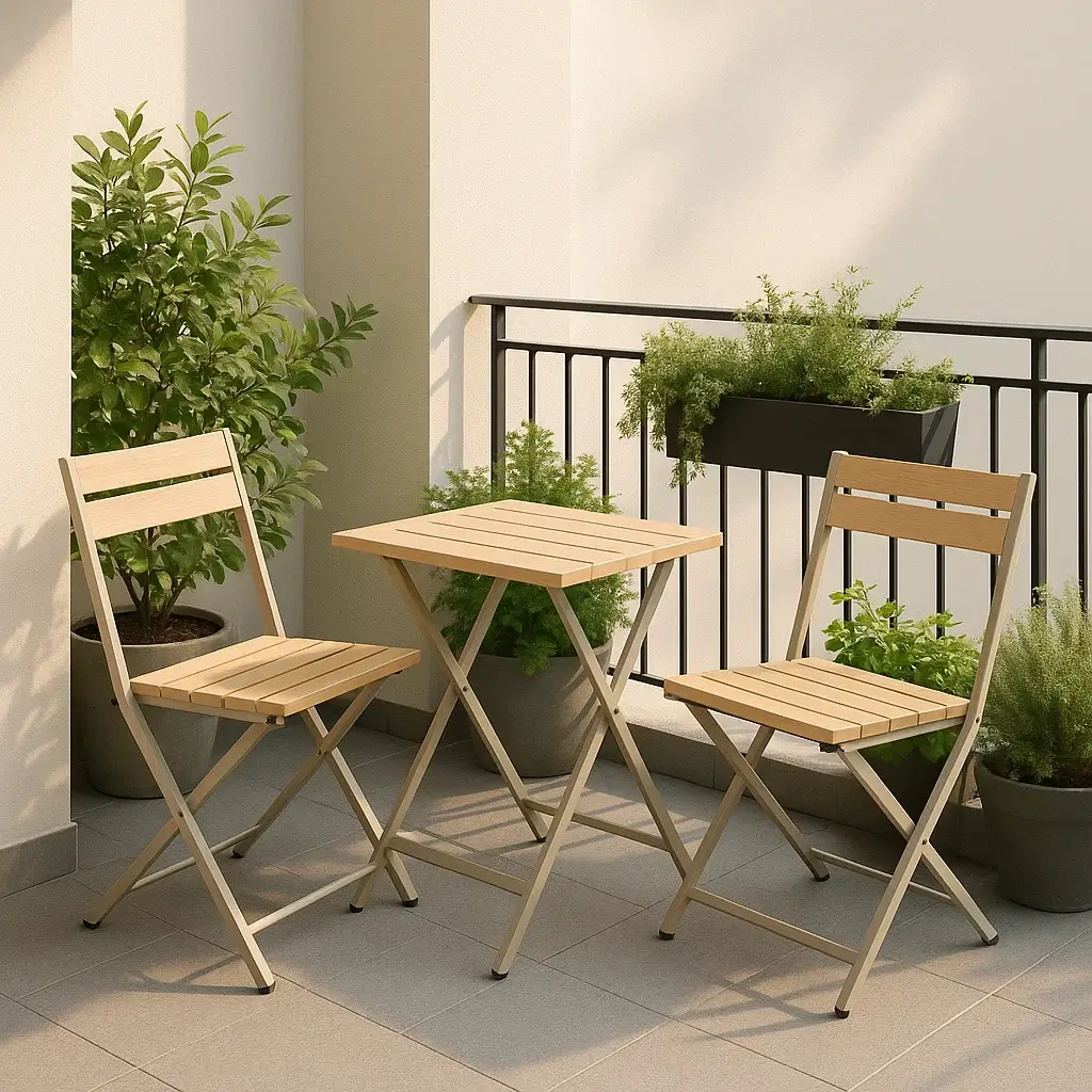 Foldable Balcony Set